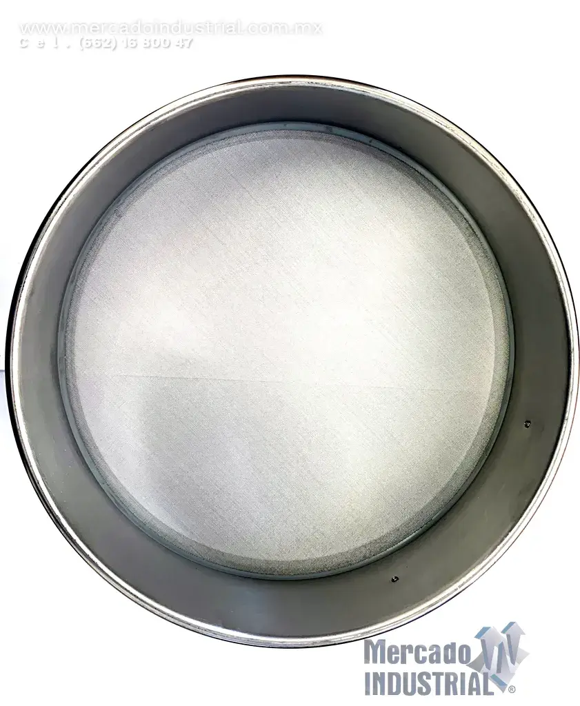 Tamiz para laboratorio malla #80 abertura 180UM (0.007") marca W.S. TYLER - imagen 1