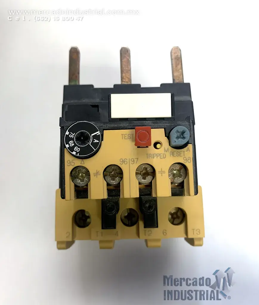 Relevador bimatico 60-75 A 660V modelo 193-CPC75 marca Allen Bradley - imagen 1