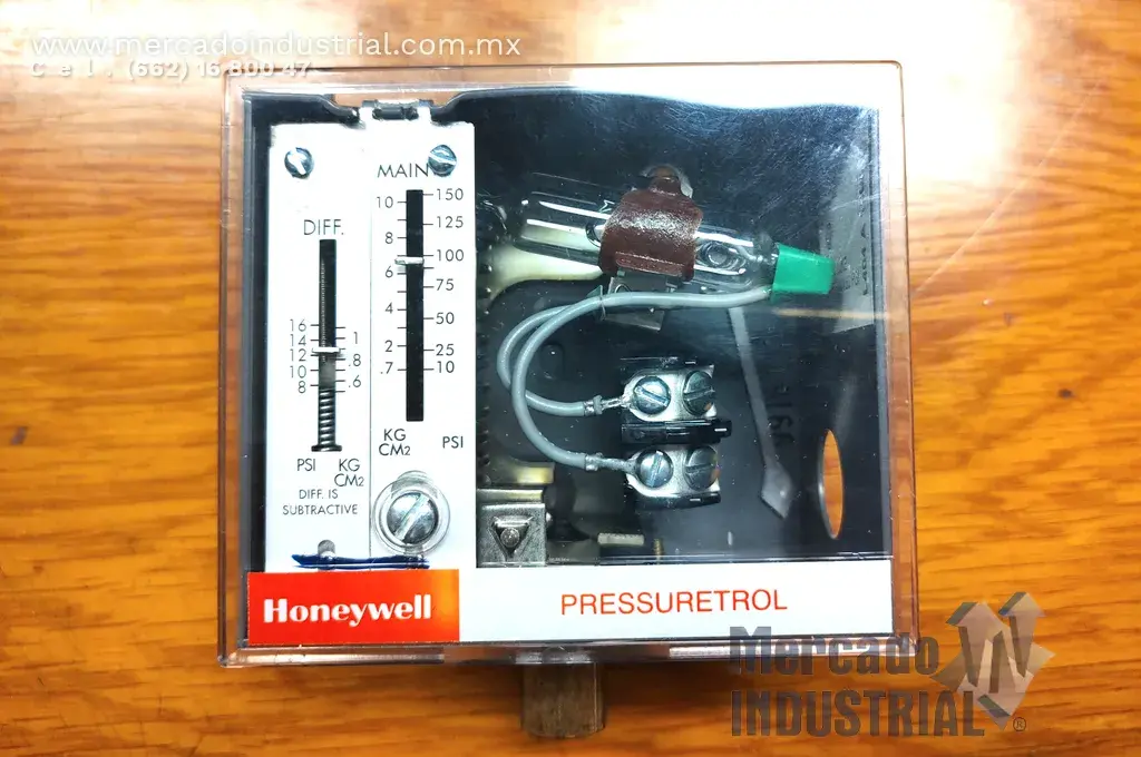 Control de presión 10 a 150 PSI modelo L404A1396 marca HONEYWELL - imagen 1