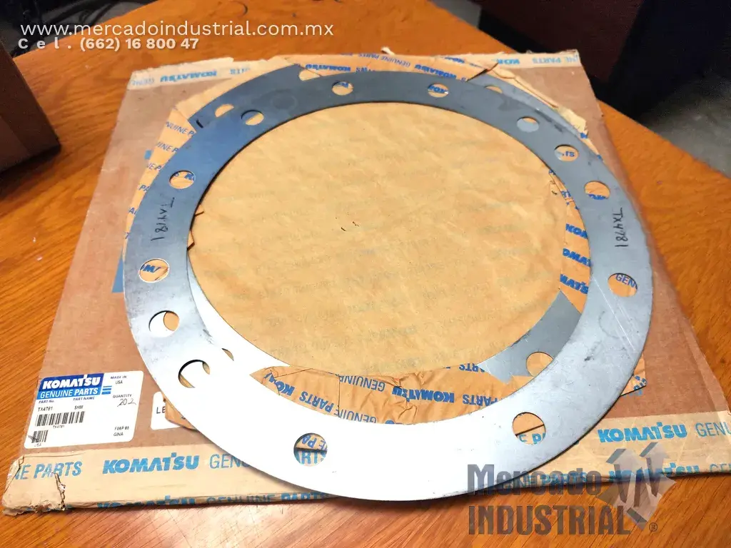 Calce (SHIM) parte TX4781 marca Komatsu - imagen 1