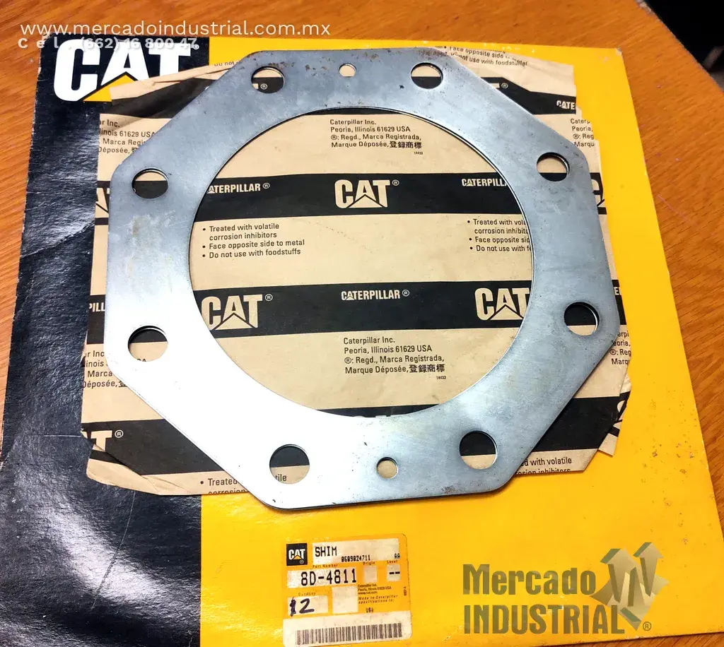 Calce (SHIM) parte 8D-4811 marca Caterpillar - imagen 1