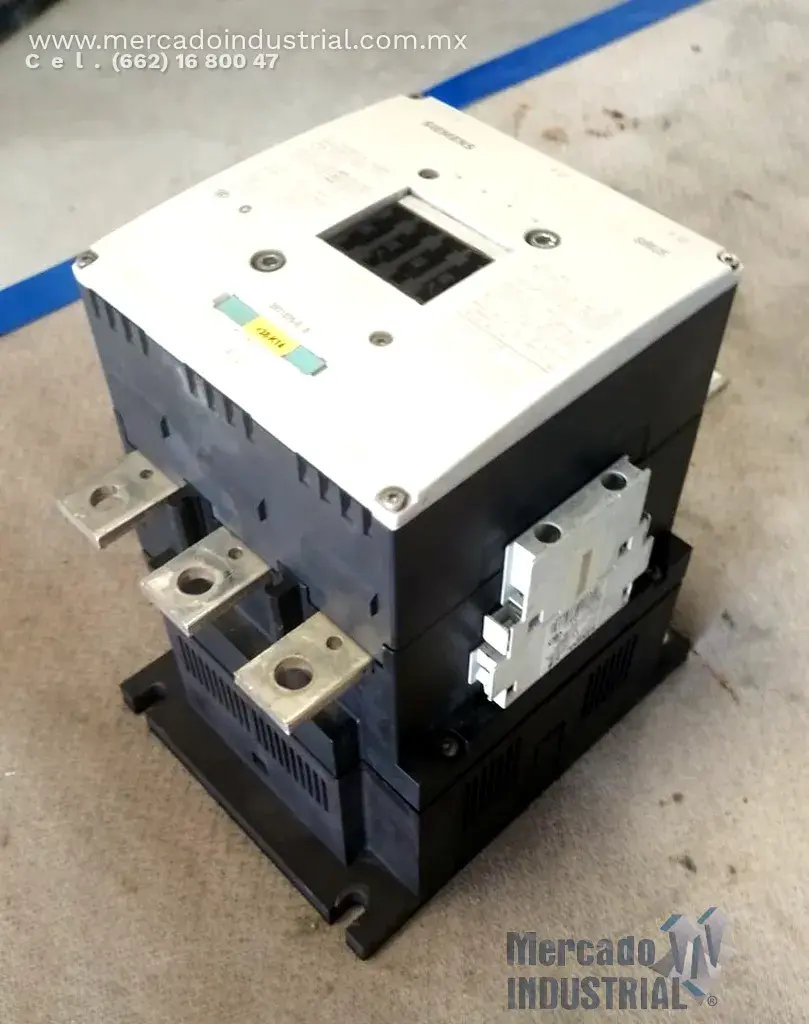 Contactor auxiliar 400 AMP 600VAC modelo 3RH1921-1DA11 marca Siemens - imagen 1