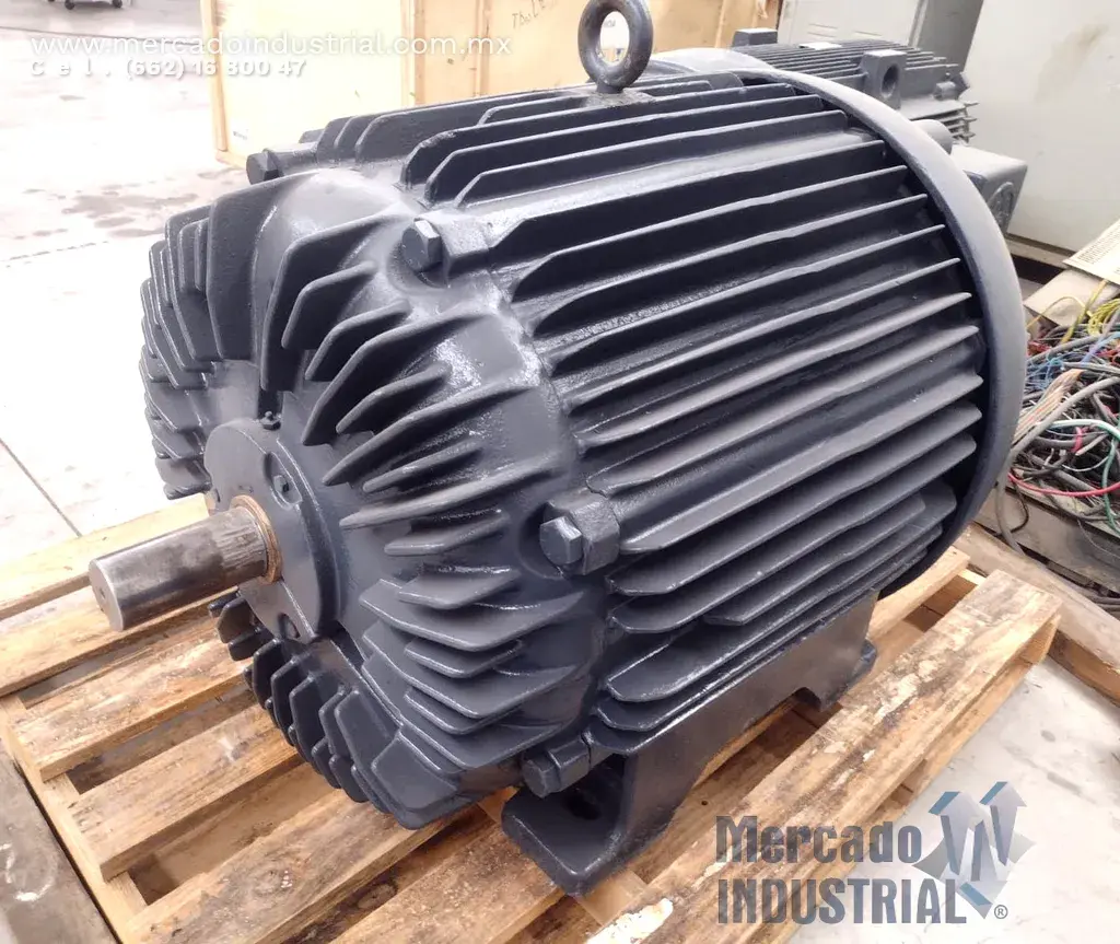 Motor eléctrico 75 HP 4 polos 1770 RPM marca ALLIS CHALMERS - imagen 1