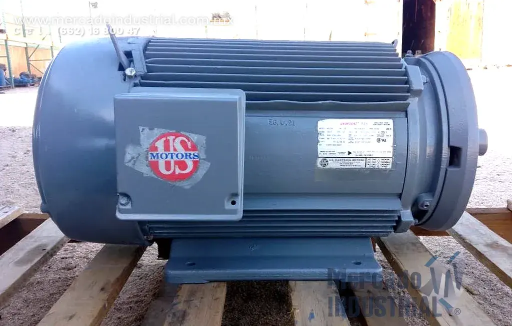Motor eléctrico 25 HP 2 polos 3525 RPM marca US MOTORS - imagen 1