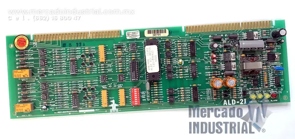 Controlador de bucle analógico modelo ALD-2I marca CERBERUS PYROTRONICS - imagen 1