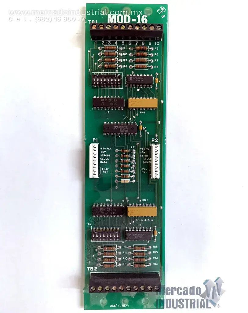 Módulo de salida programable alarma contra incendios modelo MOD-16 marca CERBERUS PYROTRONICS - imagen 1