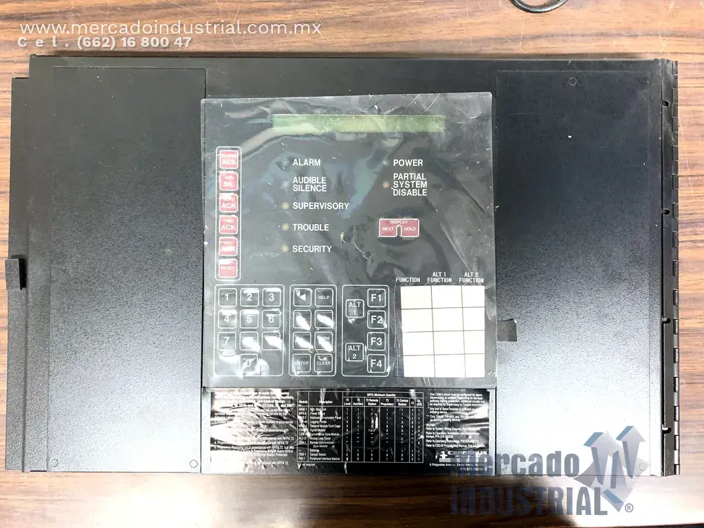 Módulo anunciador/teclado modelo MKB-2 marca CERBERUS PYROTRONICS - imagen 1
