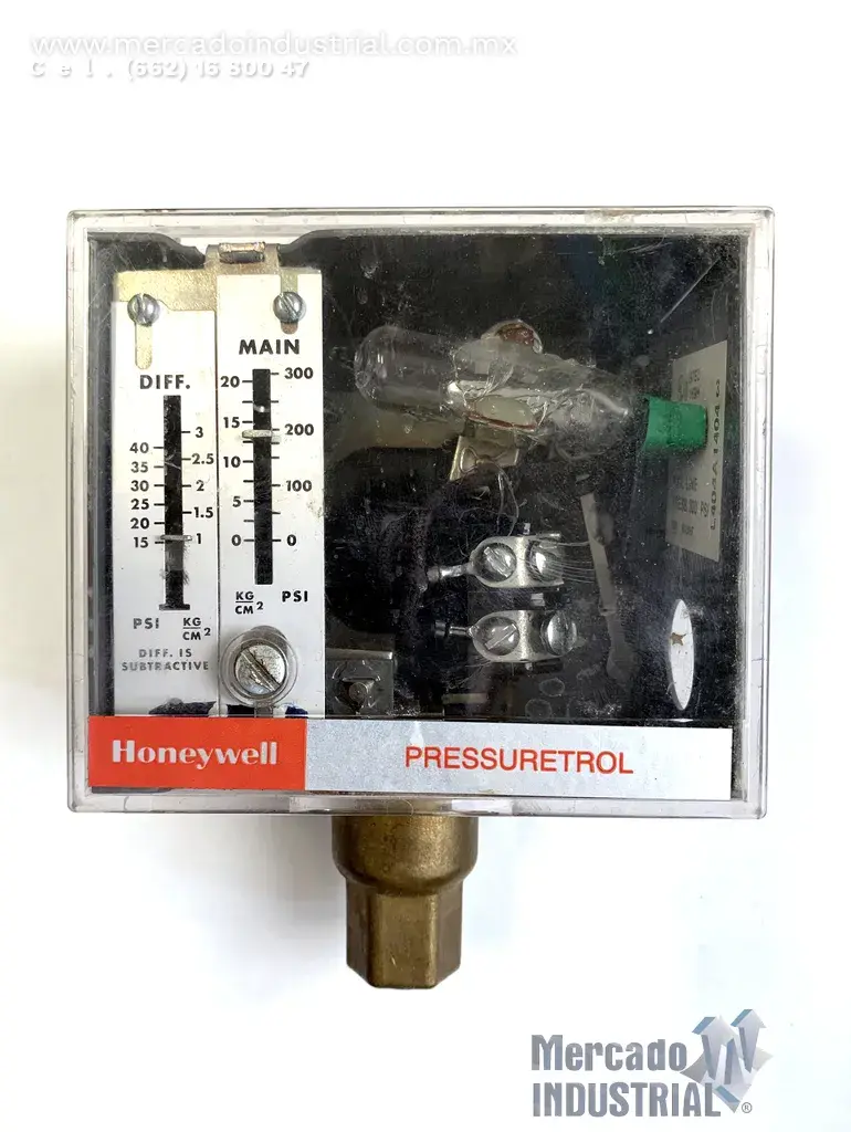 Control de presión 20-300 PSI modelo L404A1404 marca Honeywell - imagen 1