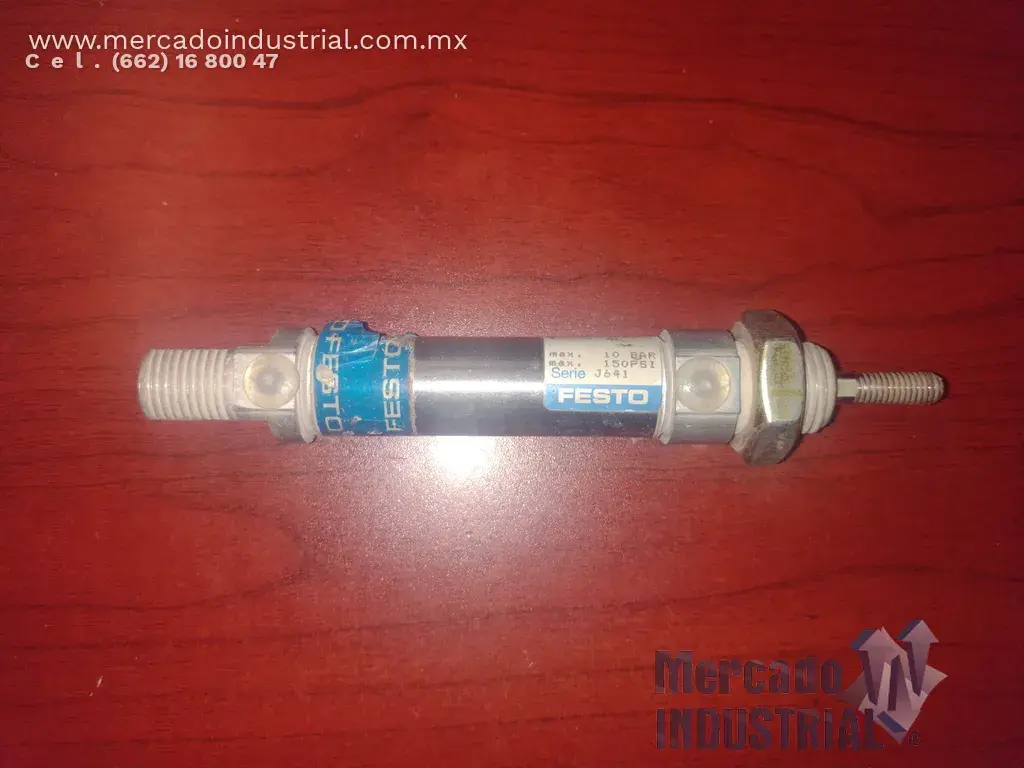 Cilindro neumático 10 bar modelo DSNU-16-25-P marca Festo - imagen 1