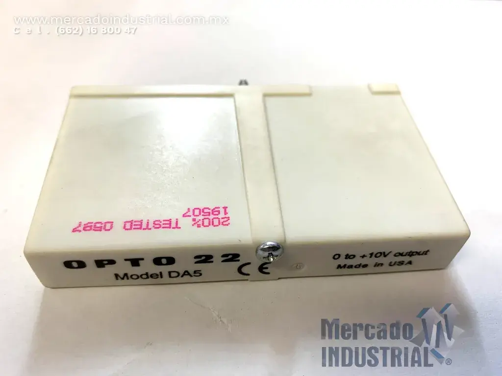Módulo de salida analógica 0-10 VCD modelo DA5 marca OPTO 22 - imagen 1
