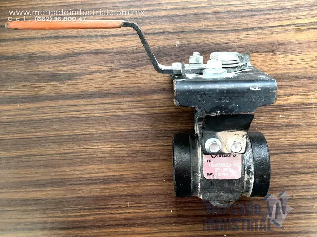 Válvula de mariposa 2" modelo 2-300-B marca VICTAULIC - imagen 1