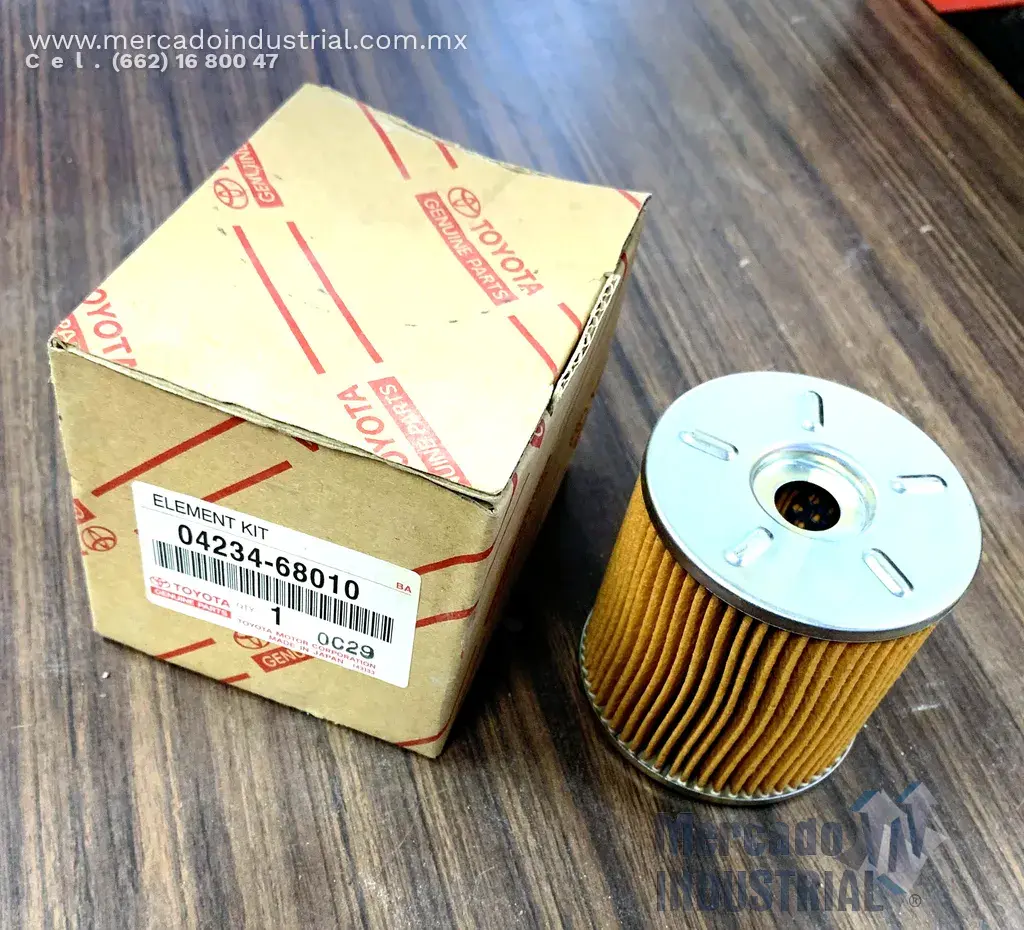 Filtro de combustible modelo 04234-68010 marca TOYOTA - imagen 1