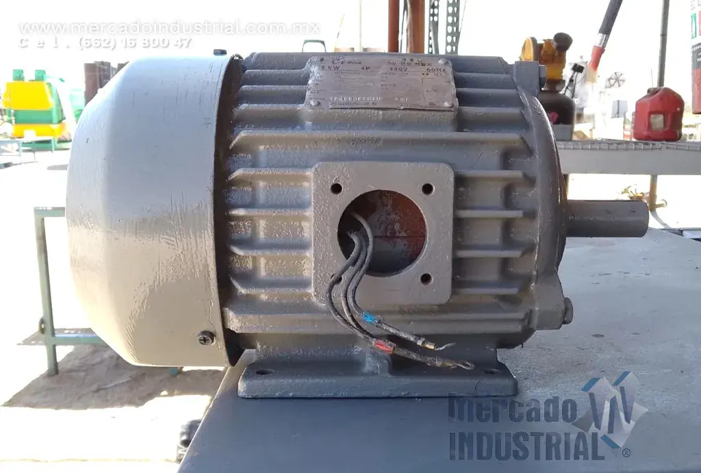 Motor eléctrico 2 HP 4 polos 1740 RPM marca CE-PLUS - imagen 1