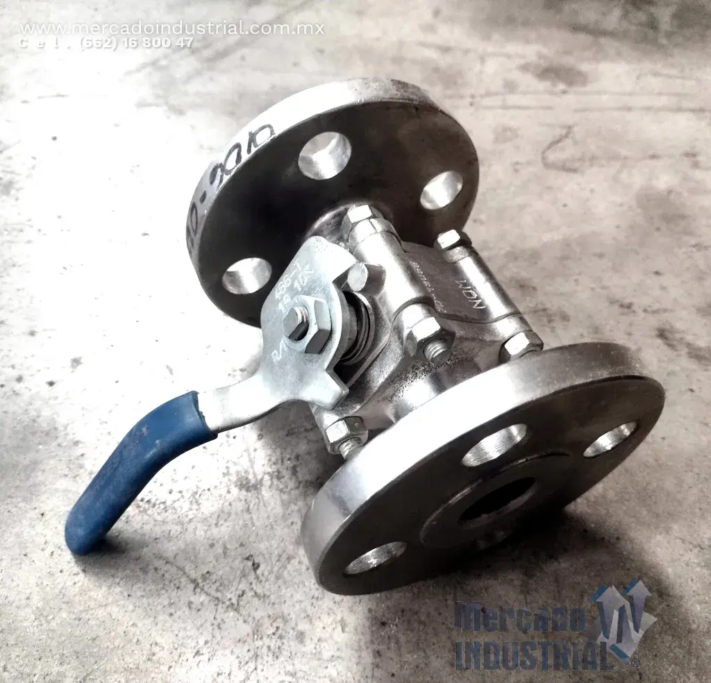 Válvula de esfera de 3/4" de acero inoxidable marca Worcester - imagen 1