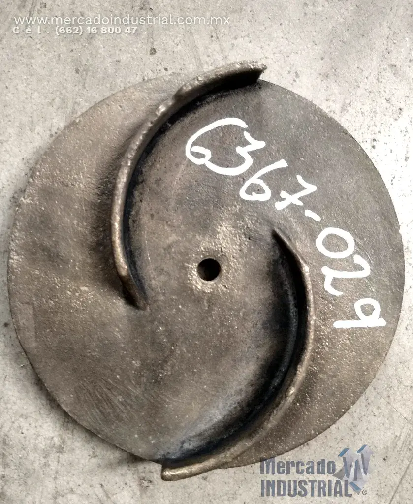 Impelente de 2 cuchillas de 5" de diámetro - imagen 1