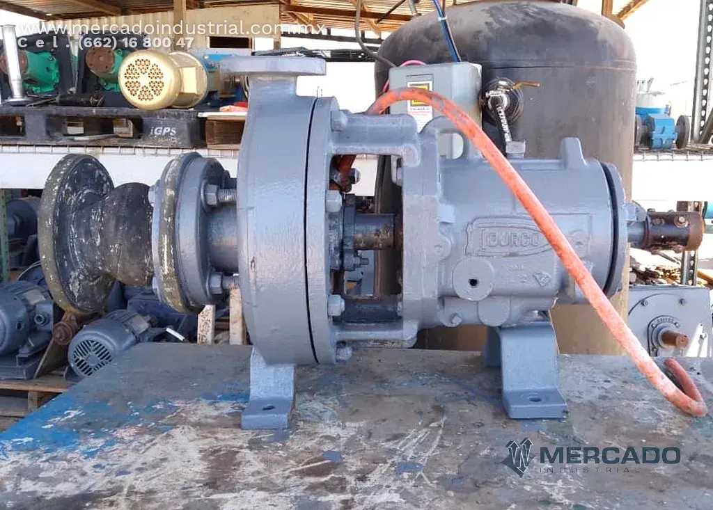 Bomba centrífuga de 3" x 15" modelo 2K3X15-10/86RV marca DURCO - imagen 1
