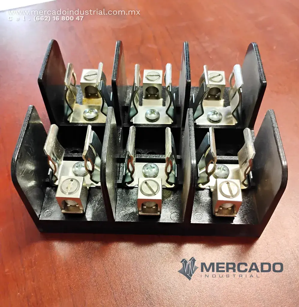 Portafusibles 60 AMP 600V modelo 60608J marca GOULD SHAWMUT - imagen 1