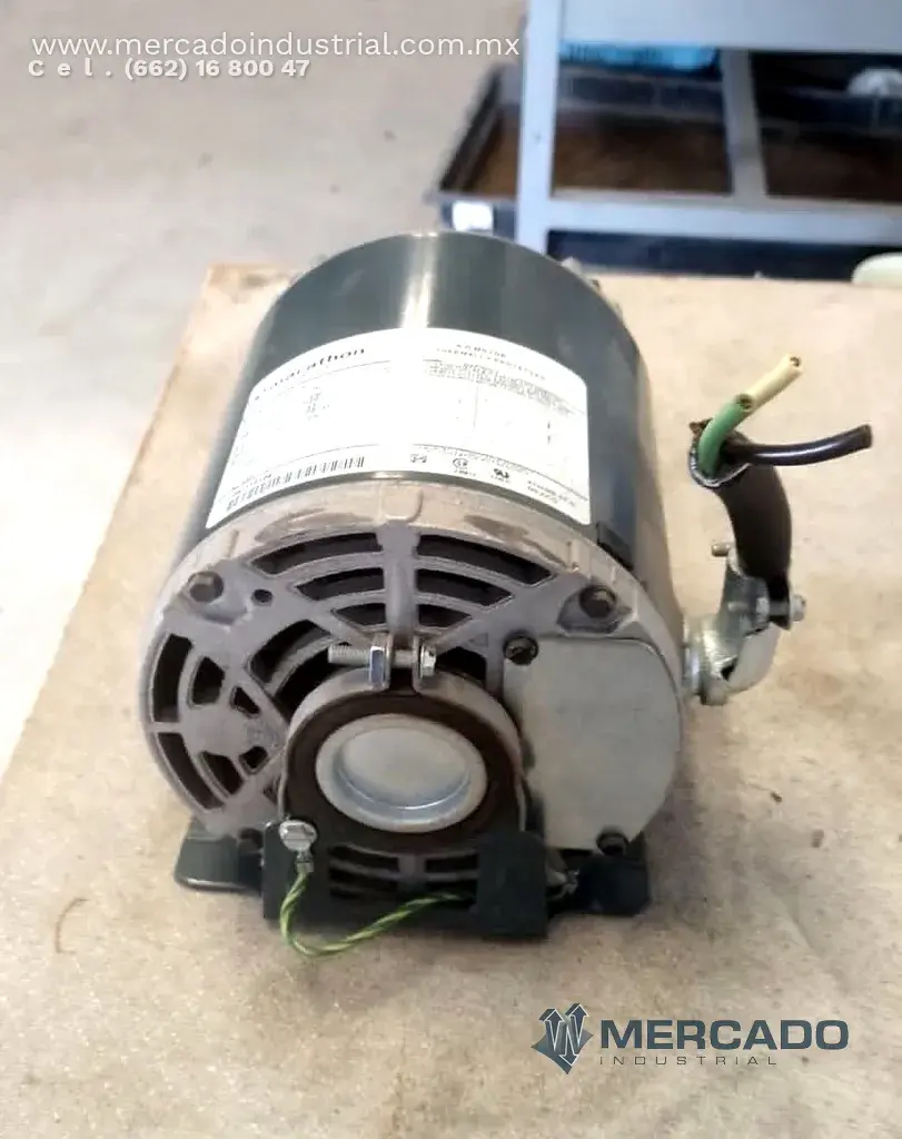 Motor eléctrico 1/3 HP 4 polos 1725/1425 RPM marca Marathon Electric - imagen 1