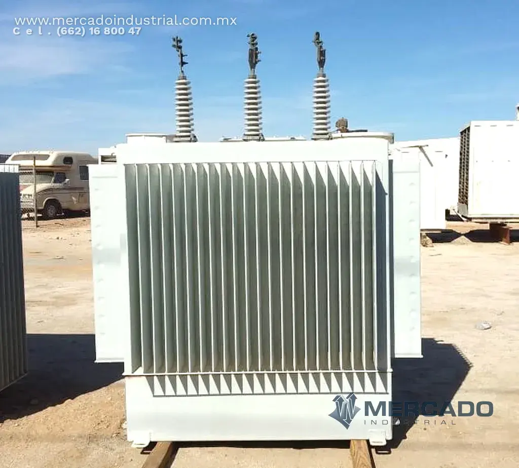 Transformador trifásico 750 KVA 34500 208Y/120V modelo FN1A774MJM marca ABB - imagen 1