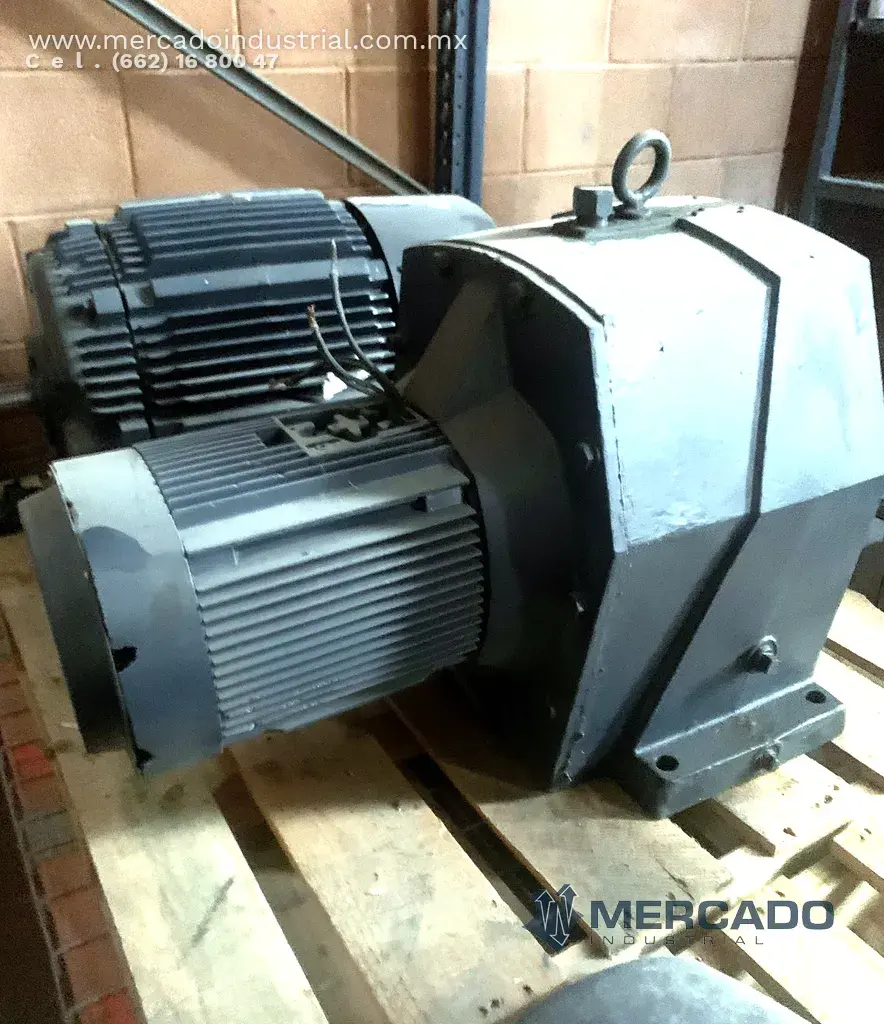 Motorreductor con motor 15 HP reductor ratio 25:1 - imagen 1