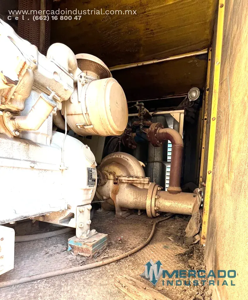Bomba de 6x8 acoplada a motor diésel Cummins - imagen 1