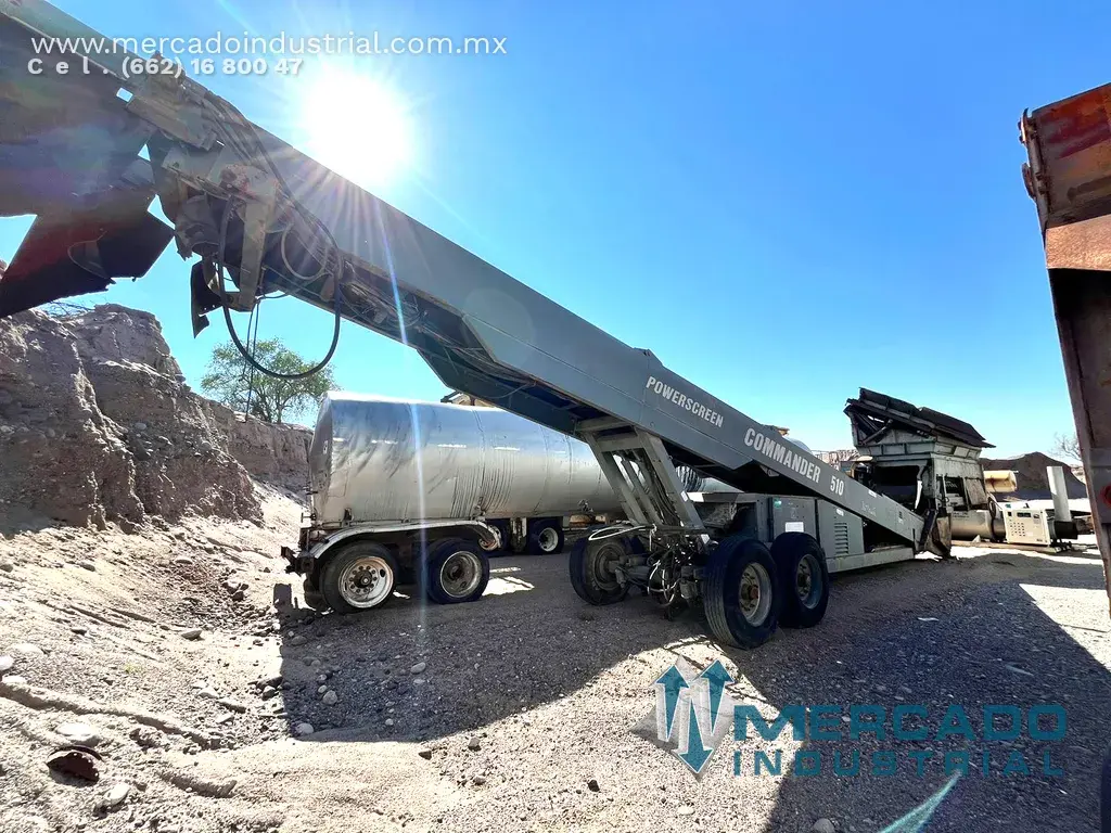 Planta de cribado portátil modelo COMMANDER 510 marca Powerscreen - imagen 1