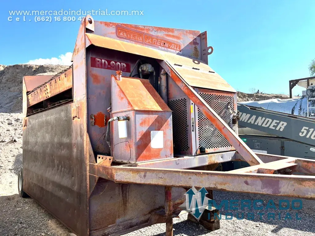 Criba móvil con parrilla modelo RD-90B marca READ - imagen 1