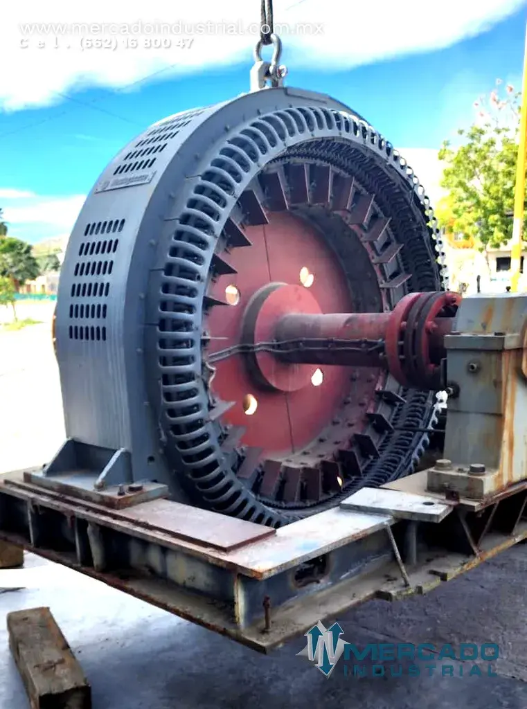 Motor synchronous 800 HP 257 RPM 4000V - imagen 1