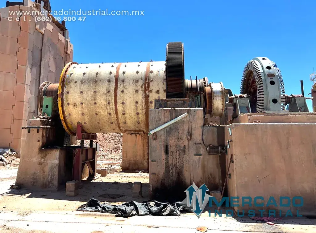 Molino de bolas 10x15 FT marca MARCY - imagen 1