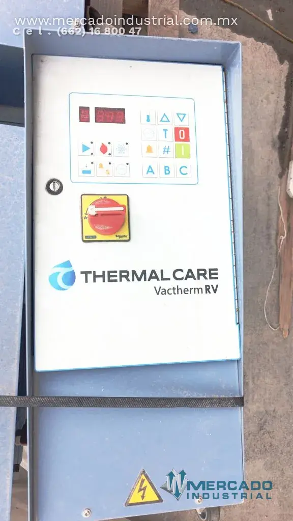 Unidad de control de temperatura de agua Vactherm RV modelo RV-09-20-04 MRK.4 marca Thermal Care - imagen 1