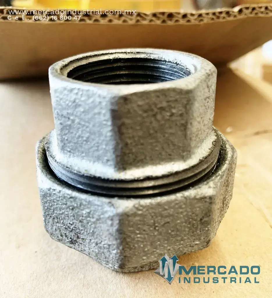 Mueller TUERCA UNION DE 1" GALVANIZADA - imagen 1