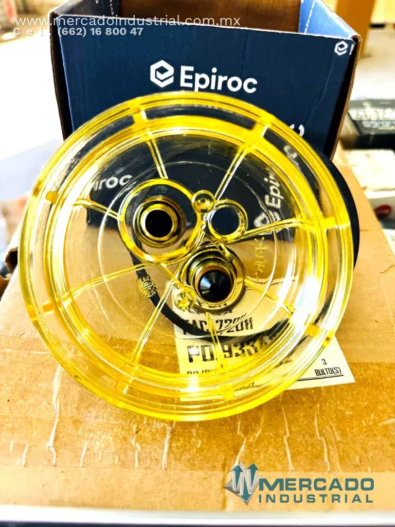 Epiroc 5540647900 (ATLAS COPCO) COLLECTOR (BASE DE FILTRO SEPARADOR DE AGUA) CAMIONES (MT431B) - imagen 1