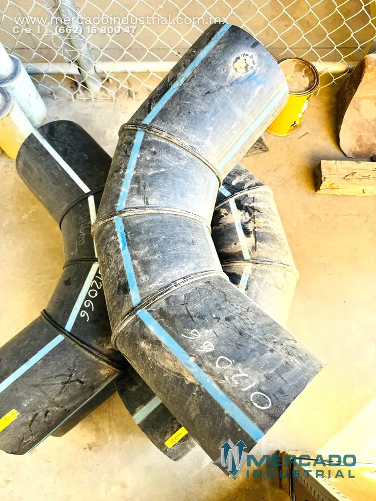 CODOS DE 8 RD9 HDPE (RD98X9) - imagen 1