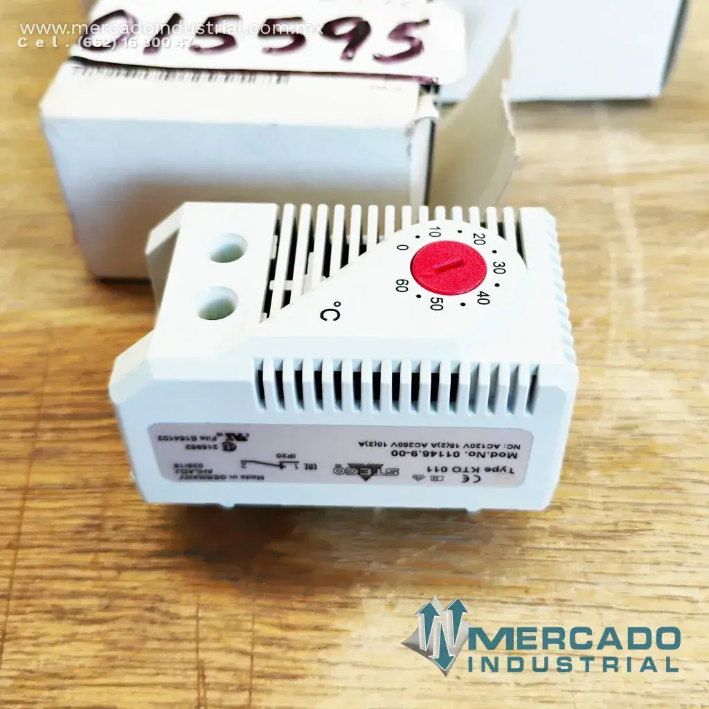 Stego 1150202P6315 TERMOSTATO CONTROLADOR NC IP20 VOLT OP 250VA (CENTINELAS) - imagen 1