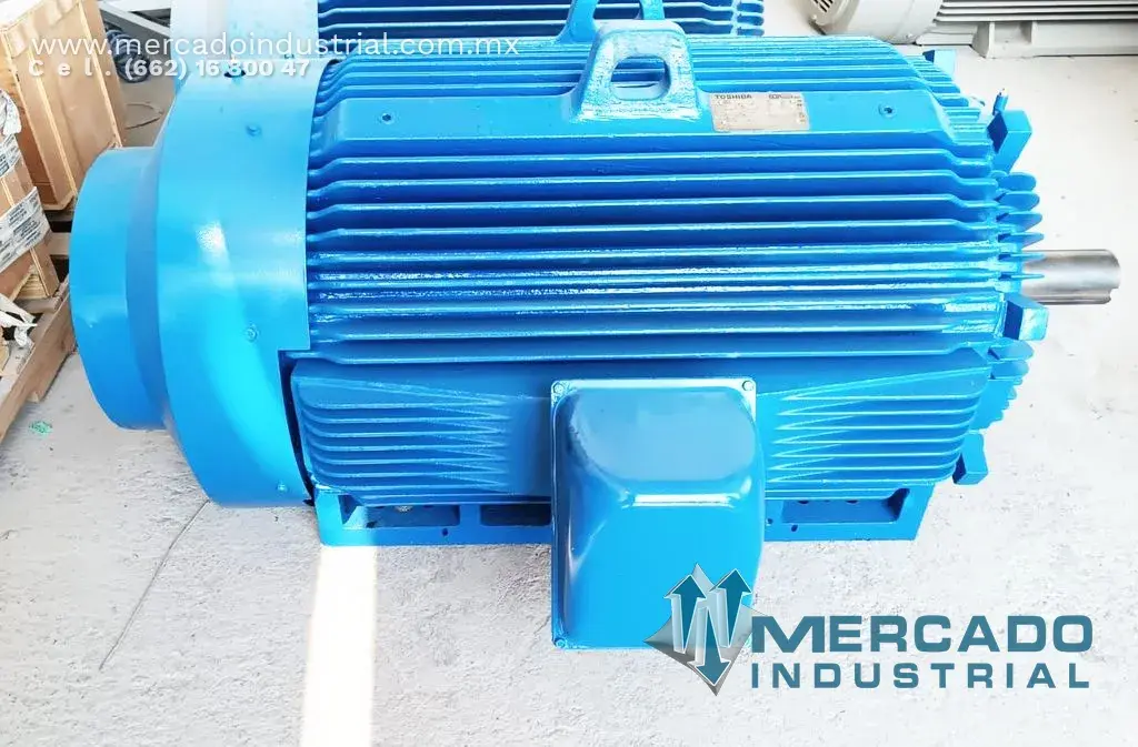 Motor eléctrico 350 HP 4 polos 1780 RPM marca Toshiba - imagen 1