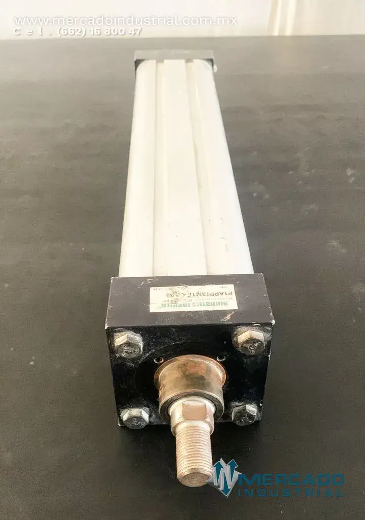 Pistón neumático 13 3/4" modelo P1APP13M1E-CAA0 marca Numatics actuator - imagen 1