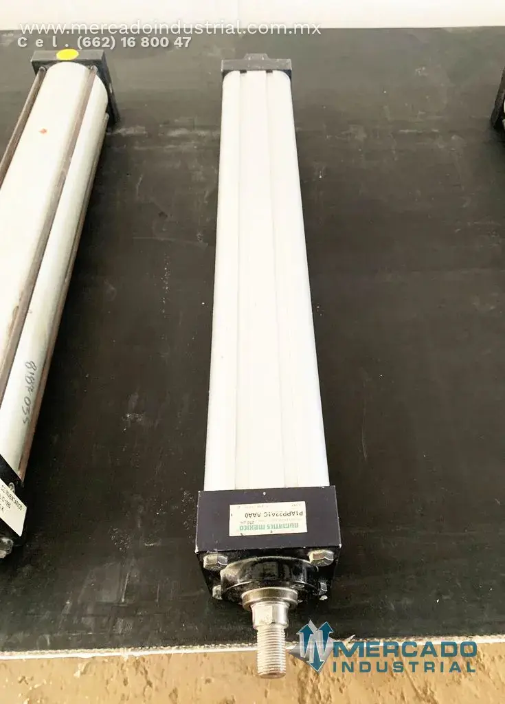 Pistón neumático 22" modelo P1APP22A1C-AAA0 marca Numatics actuator - imagen 1