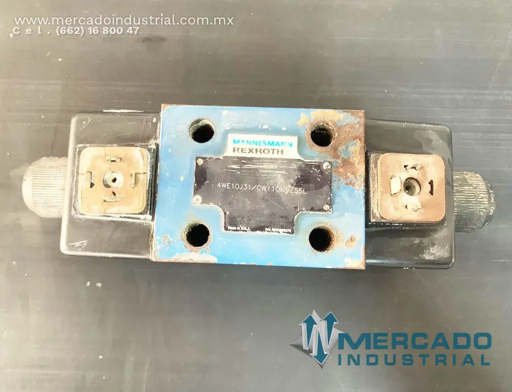 Válvula direccional 90 VA / 550 VA modelo 4WE10J31/CW110N9Z55L marca Rexroth - imagen 1