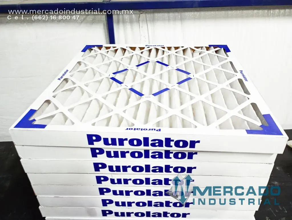 Filtro plisado ​​de tamaño estándar 24x24x2 modelo HE40-STD2 marca Purolator - imagen 1