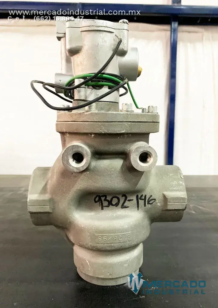 Válvula solenoide 140 PSI modelo N3659184853 marca Parker Schrader Bellows - imagen 1