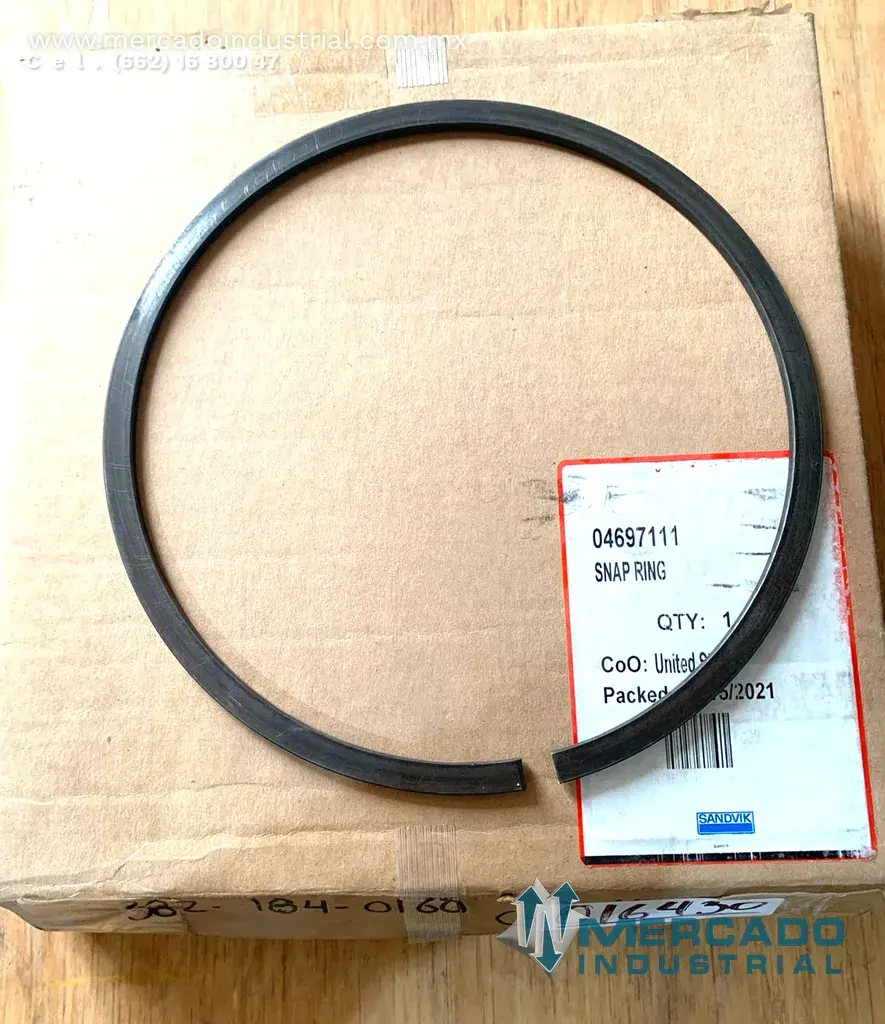 Sanvik N/P 04697111 CIRCLIP (SANDVIK) (TH-540 Y TH550) - imagen 1