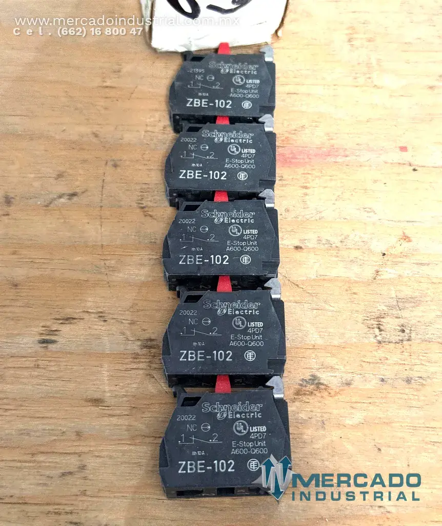 Schneider N/P ZBE-102 CONTACTOR SCHNEIDER ELECTRIC - imagen 1