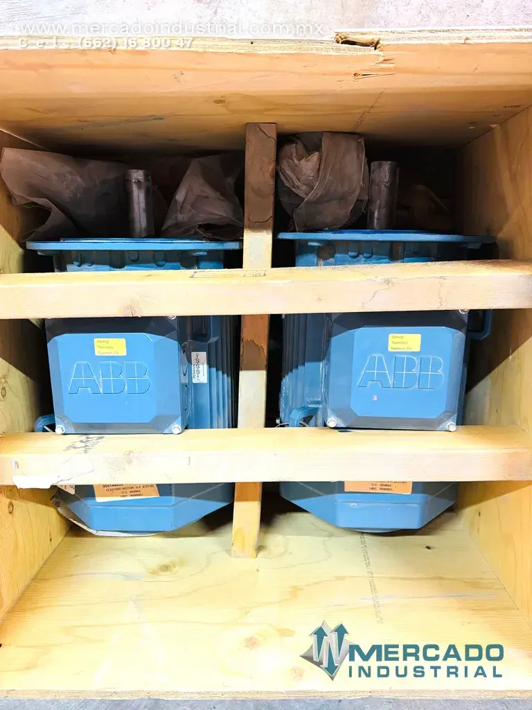 Motor eléctrico 12.5 kW (17 HP) 4 polos 1772 RPM marca ABB - imagen 1