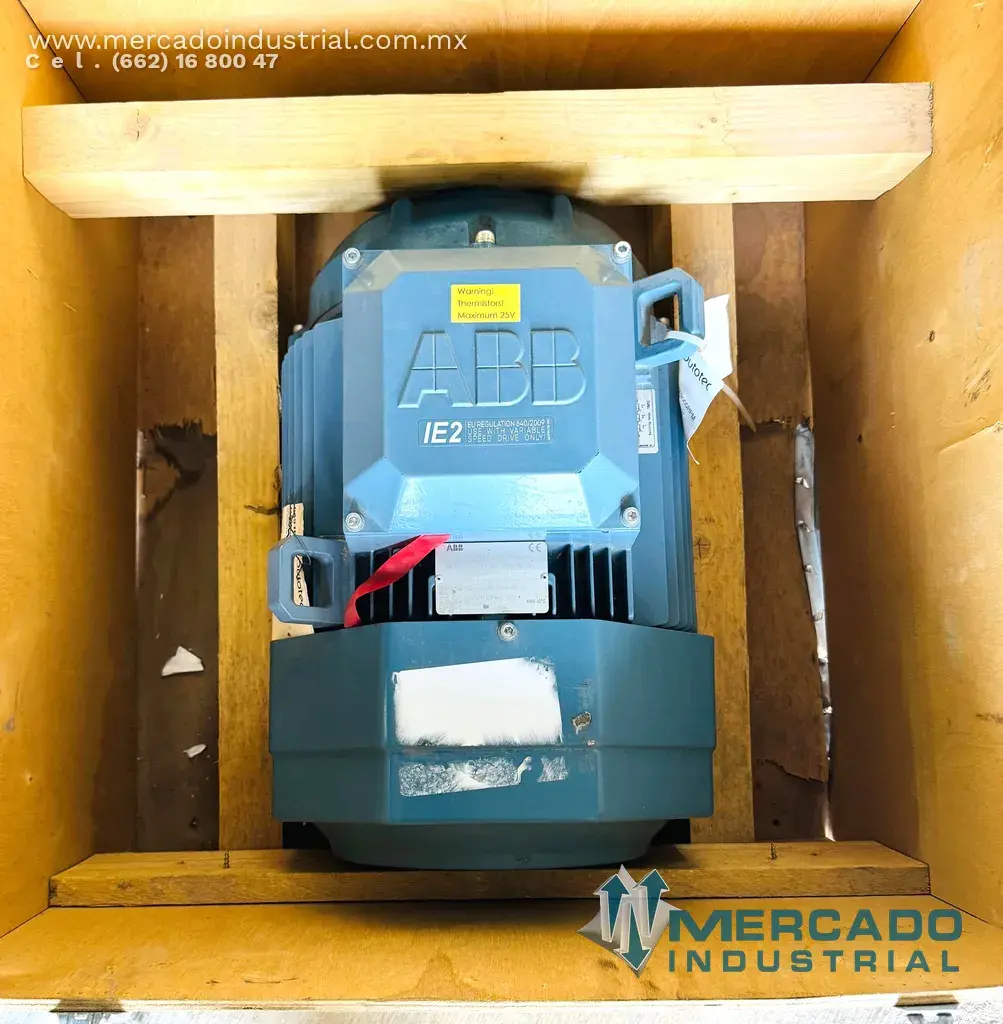 Motor eléctrico 17.0 kW (22.79 HP) 2 polos 3540 RPM marca ABB - imagen 1
