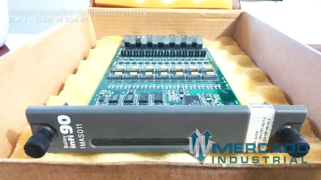 Módulo de entrada analógica modelo IMAS011 marca Bailey - imagen 1