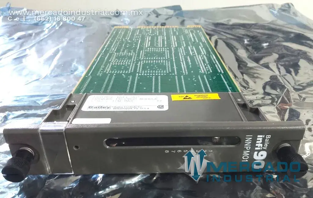 Módulo esclavo de interfaz de red +5 VDC modelo INNPM01 marca Bailey - imagen 1