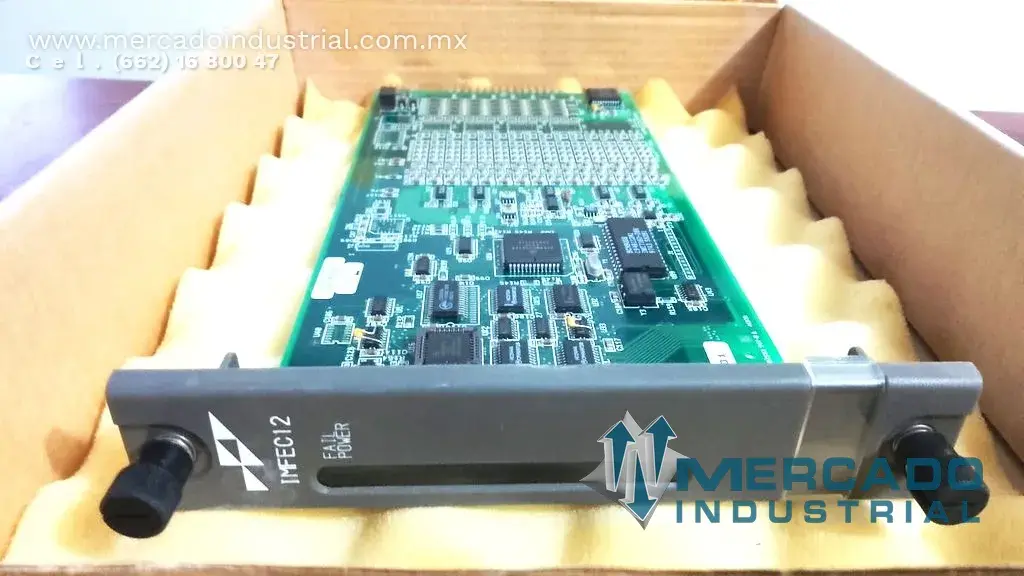 Módulo de entrada analógica +15 VDC modelo IMFEC12 marca Bailey - imagen 1