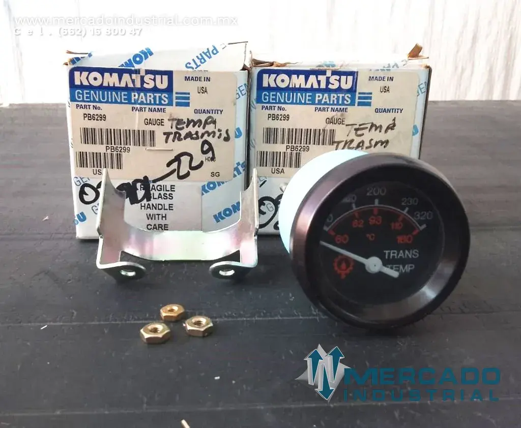 Gauge 60-160 °C parte PB6299 marca Komatsu - imagen 1