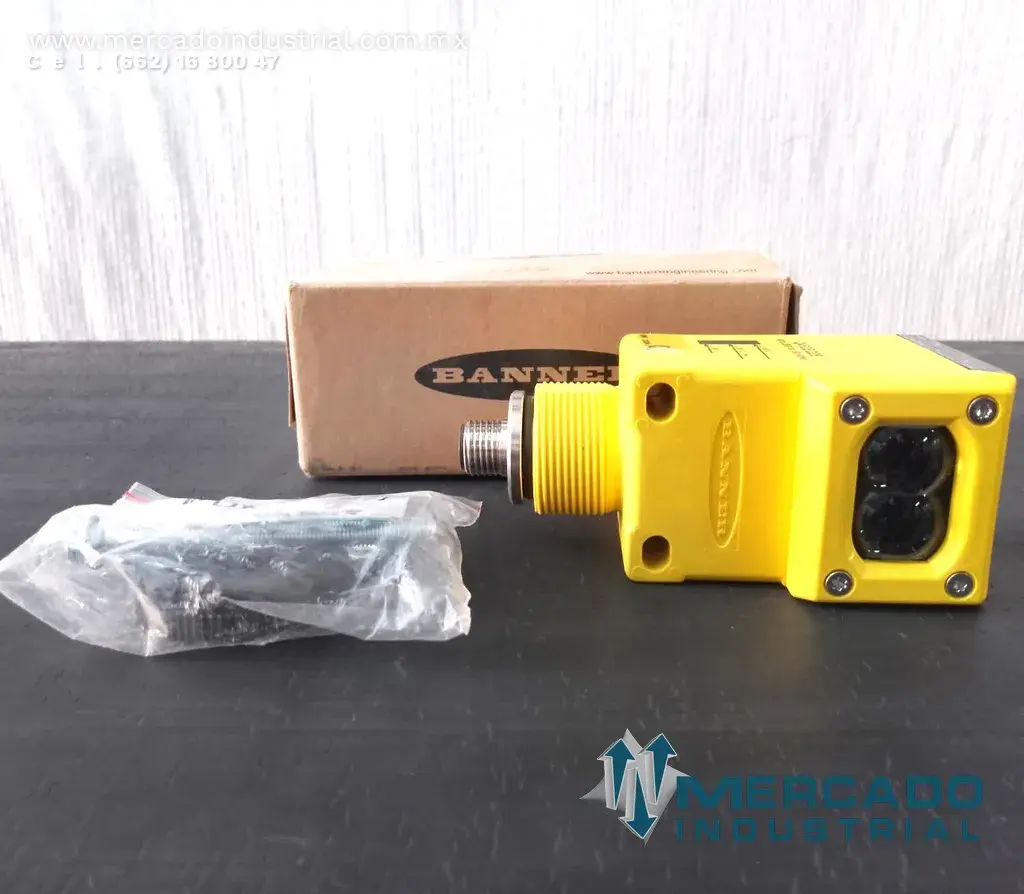 Sensor fotoeléctrico 90 a 250V modelo Q45EQ25 marca Banner - imagen 1