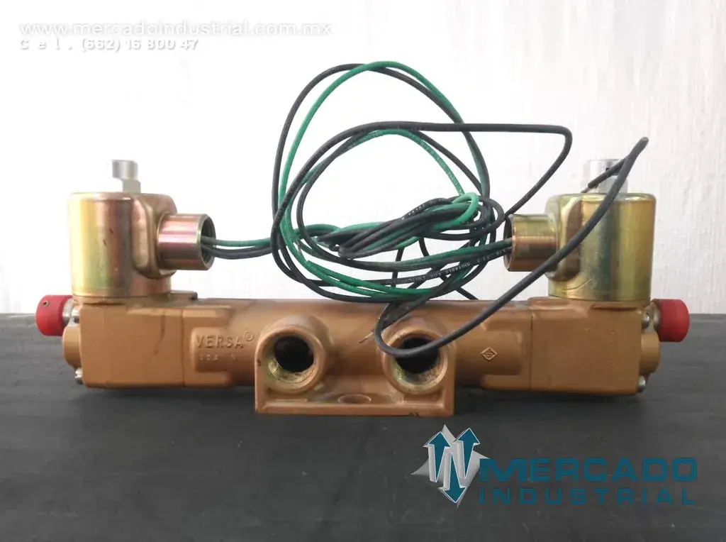 Válvula solenoide 20-175 PSI parte VGG-4522-D-M5R-PC-U-A120 marca Versa - imagen 1